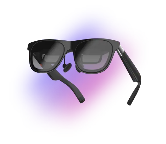 lunettes ra sur fond violet hivr