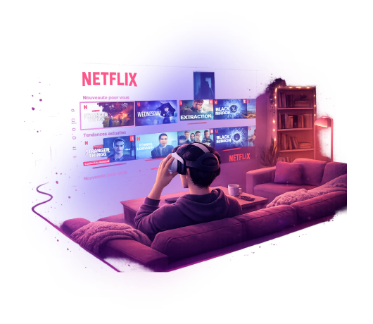 Netflix meta quest hivr
