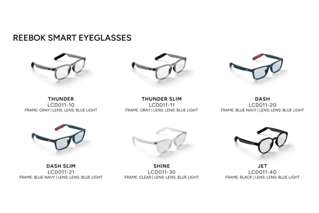 Reebok lunettes connectees hivr