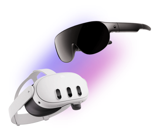 meta vr glasses vs meta quest 3